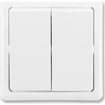 Vypínač kolébkový, řazení 5 ABB Classic 3553-05289 B1 jasně bílá