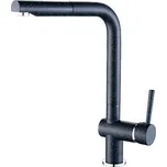 Laveo Luna, kuchyňská baterie stojící h-353, černá, LAV-BLZ_769D