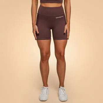 Dámské kraťasy GymBeam Dámské šortky Breeze Mulberry - BeastPink Velikost: M, Barva: fialová