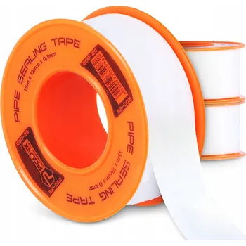 Lepicí páska 3x TEFLONOVÁ PÁSKA NA ZÁVITY 15m 19mm Vysokoteplotní Těsnící PTFE