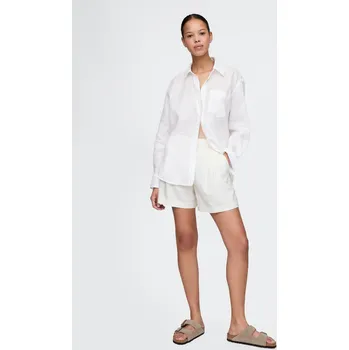 GAP Lněné kraťasy - Dámské GAP bílá 3280129