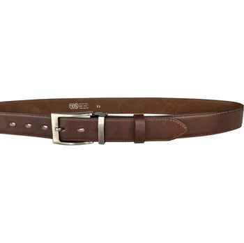 Opasek PENNY BELTS Pánský kožený opasek 35-020-2-506 hnědý - 115 cm