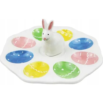 Talíř Talířek na vajíčka kraslice 19 Cm na 8 ks OLLY/OD2602