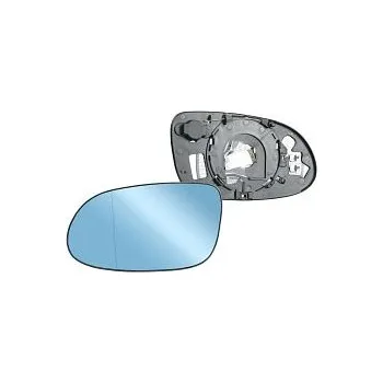 Auto zrcátko Sklo levého zpětného zrcátka MERCEDES A (W168) | 1997-2004 | vyhřívané | namodralé | asférické | TAIWAN |