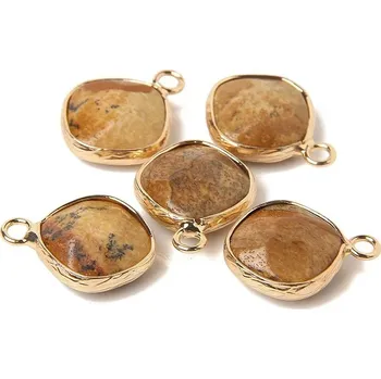 Přívěsek 2-5 ks Přívěsek přírodní kámen na řetízek | přívěsek, šperk - 23 Obrázek , 5 kusů