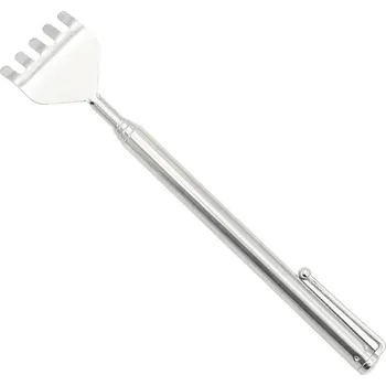 Masáž Teleskopická škrabka na záda pro snadnou úlevu | škrabadlo, masážní pomůcka - Stříbro