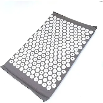 Masáž Masážní podložka s polštářem pro relaxaci | Akupresurní set, masážní matrace - Mat-Gray