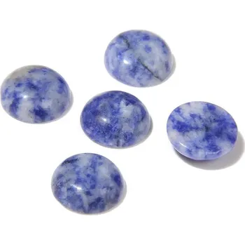 Přírodní kámen Kulatý přírodní kámen | dekorační minerál 10 ks - Sodalit , 8 mm