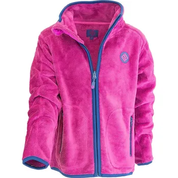 Dívčí mikina Pidilidi mikina dívčí chlupatá se stojáčkem, Pidilidi, PD1139-07, fuchsia Varianta: 158