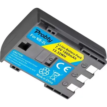 Probty Baterie Canon NB-2L, NB-2LH 1800mAh Li-Ion - akumulátor pro digitální videokamery a fotoaparáty