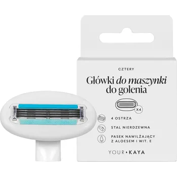 Your KAYA náhradní hlavice/břity do holicího strojku 4 ks