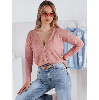 Dámský svetr Meruňkový pletený svetr GOFFY MY2279 Velikost: ONE SIZE