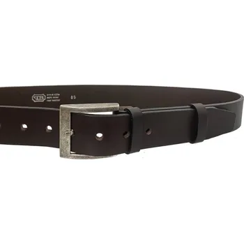 Opasek PENNY BELTS Kožený opasek 502-40 hnědý - 100 cm