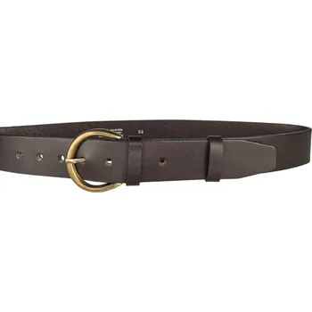 Opasek PENNY BELTS Kožený opasek 12540 hnědý - 115 cm