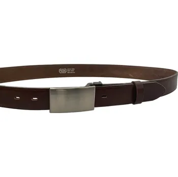 Opasek PENNY BELTS Pánský kožený opasek 35-020-2PS-506 hnědý - 110 cm