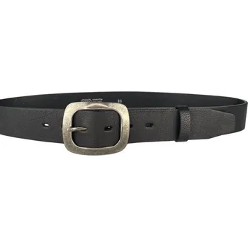 Opasek PENNY BELTS Kožený opasek 5063 černý - 100 cm