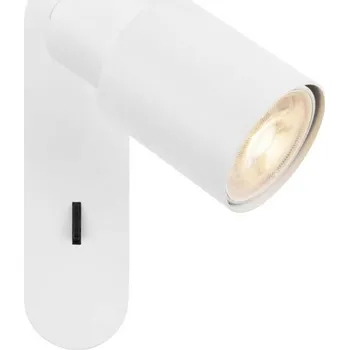 Svítidlo BIG WHITE (SLV) PURI 2.0 Tube nástěnné a stropní svítidlo, vypínač, obdélníkový, 1x max. 6W GU10, bílá 1008298