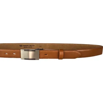 Opasek PENNY BELTS Pánský kožený opasek 30-020-7PS-42 hnědý - 110 cm