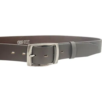 Opasek PENNY BELTS Kožený opasek 4450 šedý - 85 cm
