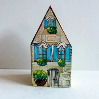 Hra na zahradu Domeček s modrými okenicemi 2