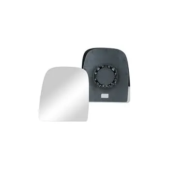 Auto zrcátko Sklo levého zpětného zrcátka IVECO DAILY III | 2009-2011 | nevyhřívané | chromové | vypouklé | TAIWAN |