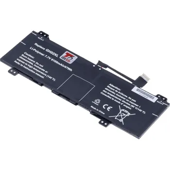 Baterie k notebooku Baterie T6 Power pro notebook Hewlett Packard L75253-1D1, Li-Poly, 7,7 V, 6100 mAh (47 Wh), černá