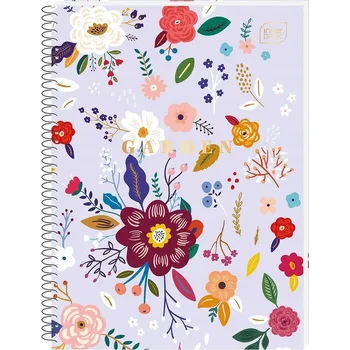 Sešit Sešit A4 s mřížkou Interdruk, 80 listů, vícebarevný, 5 ks