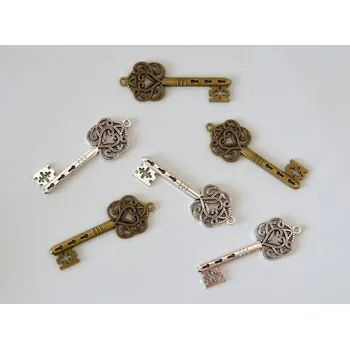 Rozlišovač klíče Přívěšek kovový - Klíč velký STAROMOSAZ