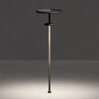 Venkovní osvětlení KLEWE LED solární lampa PLANET B antracit 160 cm zemní bodec IP65 1 x 3,2 W LED - Doprava zdarma