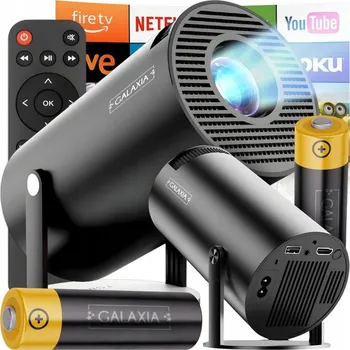 Projektor LED Projektor GALAXIA HY300 černý