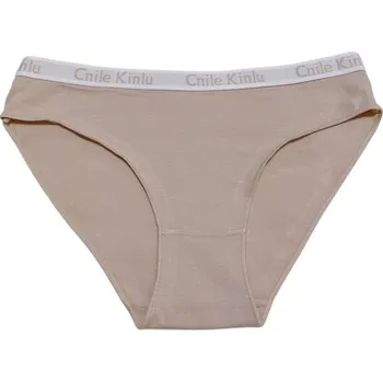 Kalhotky Pohodlné dámské bavlněné kalhotky CK - béžová Velikost: L