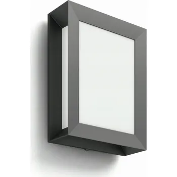 Venkovní osvětlení Venkovní nástěnné svítidlo Philips šedé s integrovaným LED zdrojem 6 W