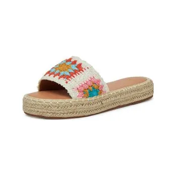 Dámské baleríny Espadrilky DeeZee 8-730-4 Écru 36