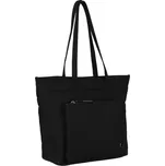 Peterson Dámská černá shopper kabelka s kapsou na přední straně PTN CSM-14 Velikost: ONE SIZE