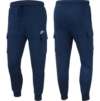 Nike pánské tepláky kapsáče cargo kapsy tmavě modré CD3129-410 M