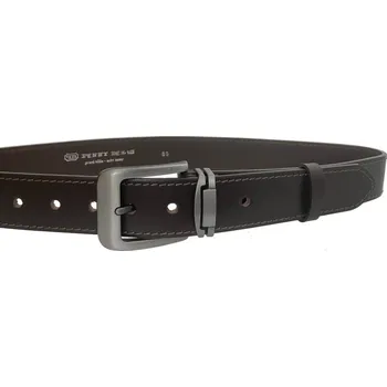 Opasek PENNY BELTS Kožený opasek 507-1-40 tmavě hnědý - 95 cm