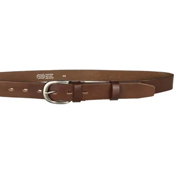 Opasek PENNY BELTS Kožený opasek 30-193-506 hnědý - 85 cm