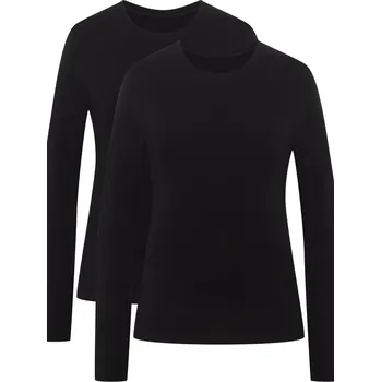 Dámské tričko DÁMSKÁ KOŠILE 42862 MODRÁ 4 2PAK SS25 černá 2XL