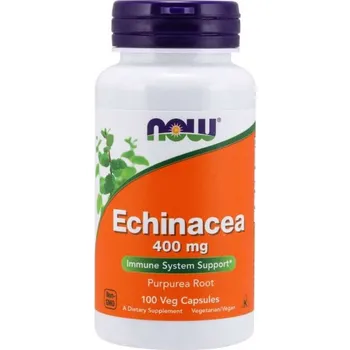 Fitness strava Echinacea 400 mg - NOW Foods Kapsle: 100 kaps.