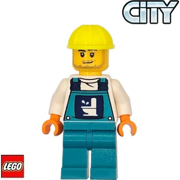 Stavebnice LEGO LEGO® Figurky LEGO Figurka Instalatér WC, CITY / 60460 cty1869