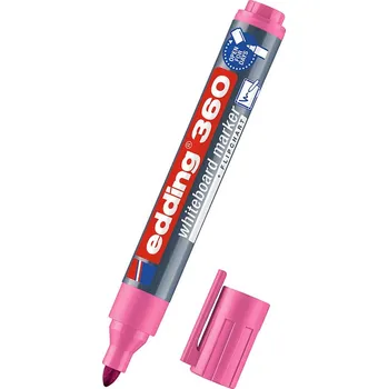 Edding 360 na bílé tabule, růžový