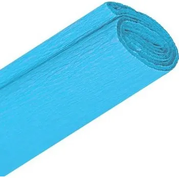 Krepový papír Dekorace Krepový papír -světle modrá