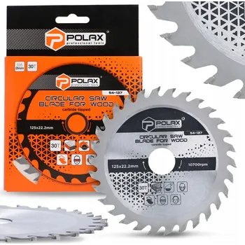 Pilový kotouč Kotoučová pila kotouč na DŘEVO 125 mm 30T Brusky Pily Řezání PRECIZNĚ