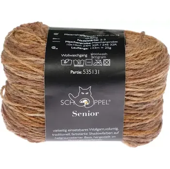 Příze Schoppel Wolle Senior 2636 Reif für die Insel (Vlněná příze Senior 2636 Reif für die Insel)