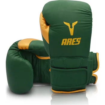 Boxerské rukavice Boxerské rukavice Ares Kratos - zelené / zlaté