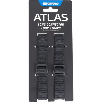 Prodloužení pro zavazadlové popruhy atlas, oxford (černá)