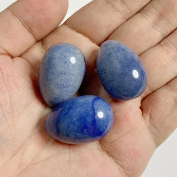 Dekorace do akvária 1-3 ks Přírodní leštěný minerální kámen 20x30 mm | Dekorace, akvarijní kámen - Č. 6 Avnturin , 2 kusy