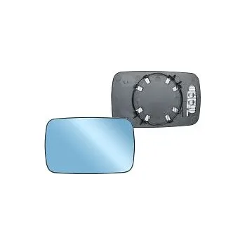 Auto zrcátko Sklo zpětného zrcátka BMW 3 (E46) | 2001-2005 | vyhřívané | namodralé | ploché | TAIWAN |