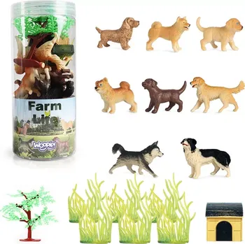 Figurka WOOPIE sada figurek pejsků 16 ks