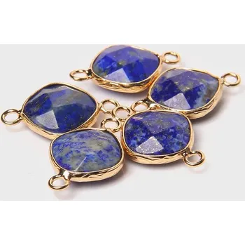 Přívěsek 2-5 ks Přívěsek přírodní kámen na řetízek | přívěsek, šperk - 13 Lapis Lazuli , 2 kusy